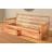 Stratford Full / Double 81'' Upholstered Futon And Mattress-797406244-707455686