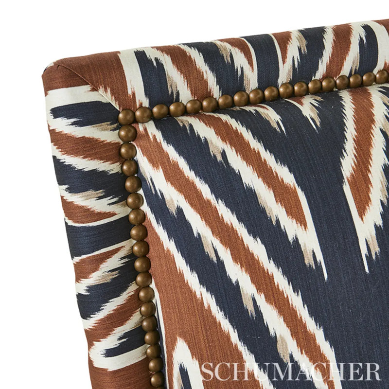 Schumacher x Johnson Hartig Bodhi Tree Fabric, Brown/Black