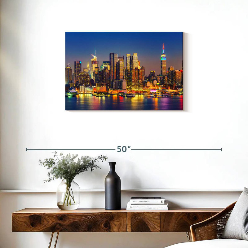 Kavia Manhattan Glowing Lights, 20" H x 30" W