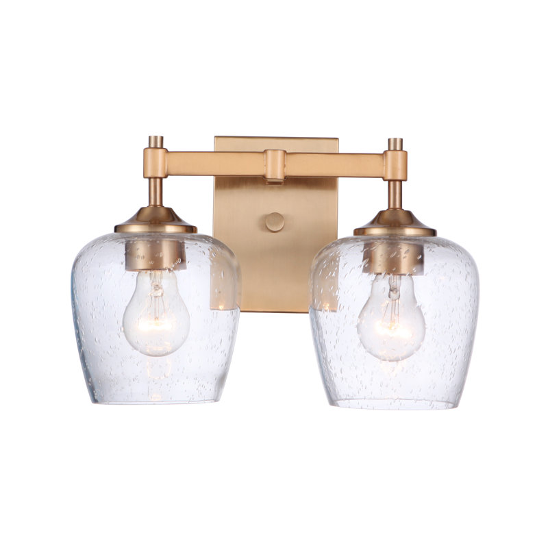 Pardeesville 2 - Light Vanity Light, Satin Brass