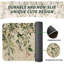 Tapis de cuisine en eucalyptus - vert sauge - ensemble de 2 tapis de sol lavables antidérapants