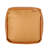 Candy Contemporary Faux Leather Suqare Pouf