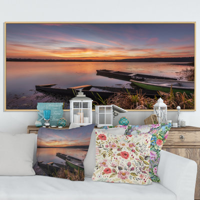 Sunrise Lake - Photographie sur toile