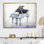«Gray Piano Winter Echoes I», reproduction sur toile