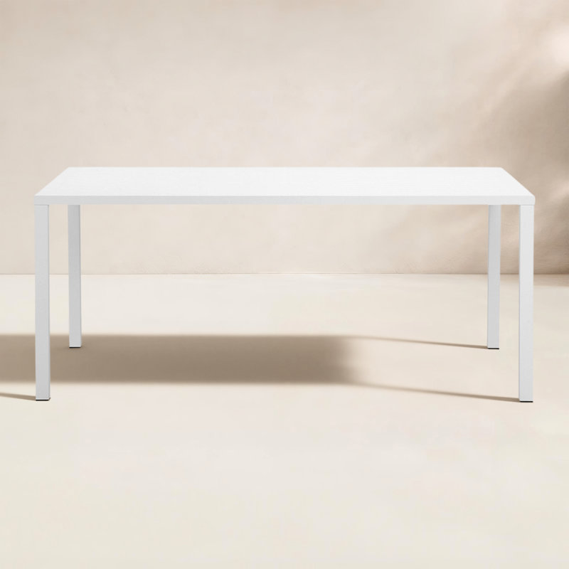 Table de salle à manger Ottie, Blanc