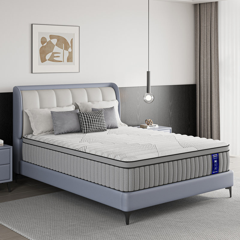 EGOHOME 12" Medium Hybrid Mattress, Twin XL