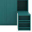 Lit escamotable simple, lits escamotables muraux rotatifs avec bibliothèque, armoire supérieure, bureau extensible-1665882137
