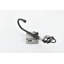 Robinet de cuisine rétractable à poignée simple noir mat-120925548
