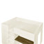 Lit mezzanine en bois avec garde-robe intégré-2124814224