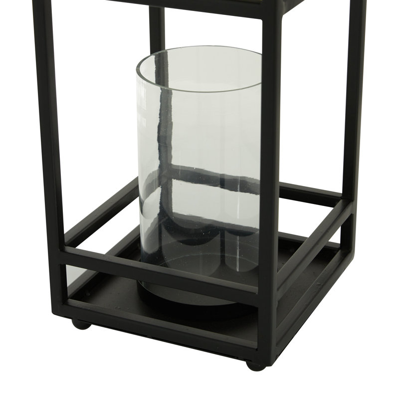 Lanterne de table Leora, H 18,6 po x l 8,25 po x P 8,3 po