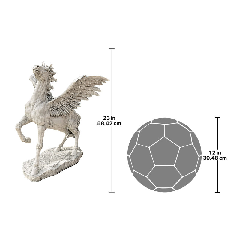 Statue de cheval ailé Pégase