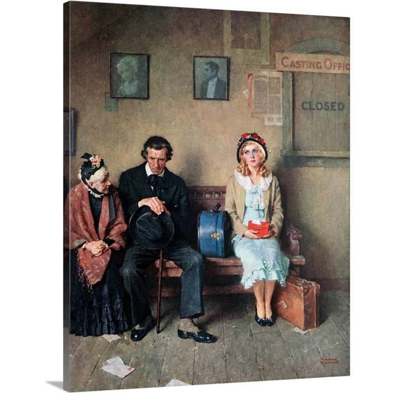 Impression sur toile Hollywood Dreams, Toile tendue, H 20 po x l 16 po x P 1,25 po