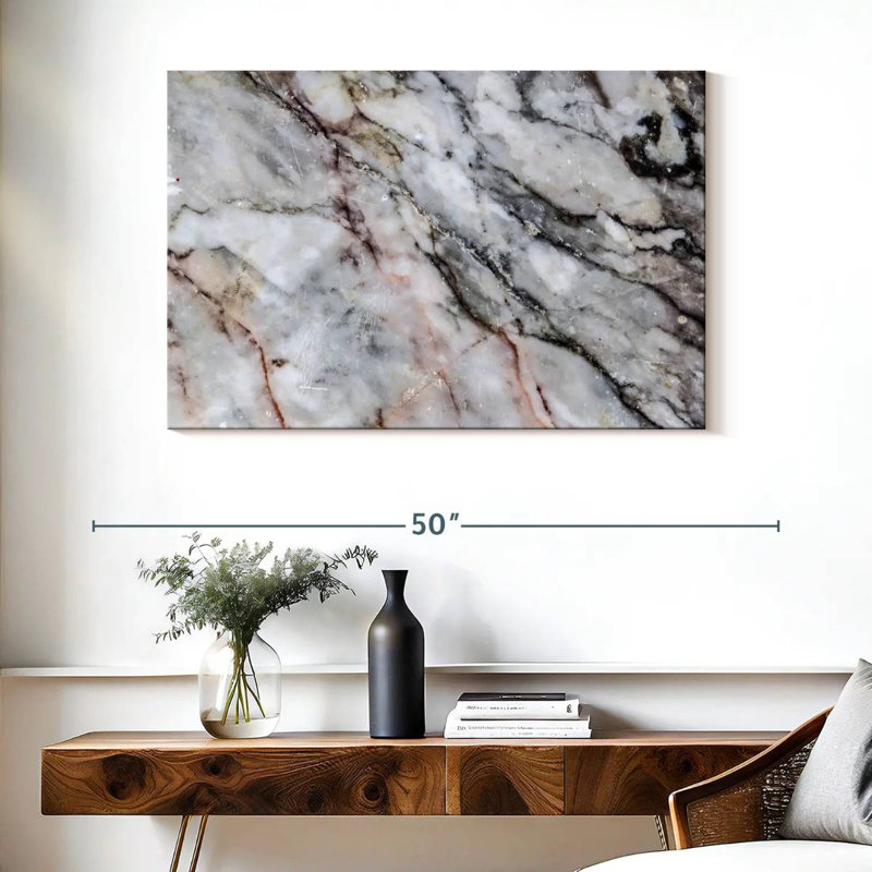 Avery Abstract Marble Texture, 26" H x 39" W