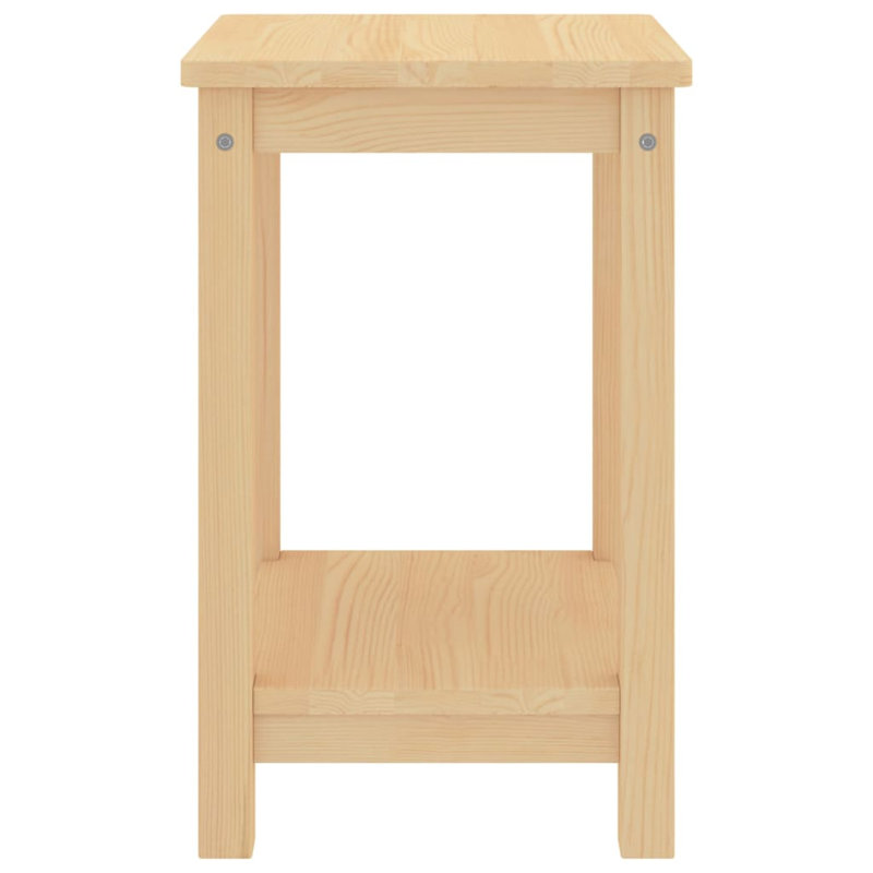 35cm W Bedside Table, Brown