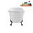 57.5'' x 29.5'' Soaking Acrylic Bathtub-83636140-83636135