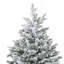 Noël artificiel à charnière de qualité supérieure avec support en métal