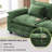120" Sectional Sofa Comfy Cloud Couch For Living Room Modern Sofa Sleeper Deep Couches With Ottoman-1061655140