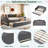 Daybed With Light And Trundle-1300569604