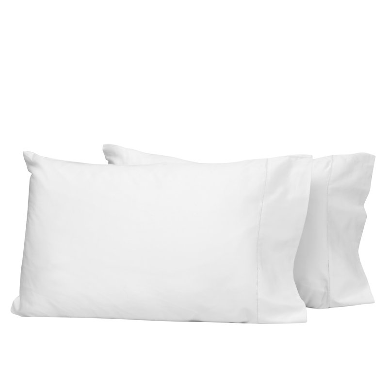 Tuscan Dreams Percale Pillow Case, Standard Pillowcase, White