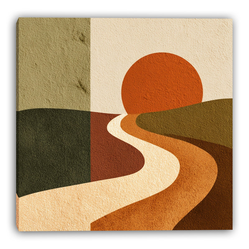 Art mural sur toile Path to Horizon