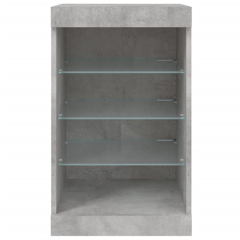 Basima 41cm Sideboard, Concrete Grey