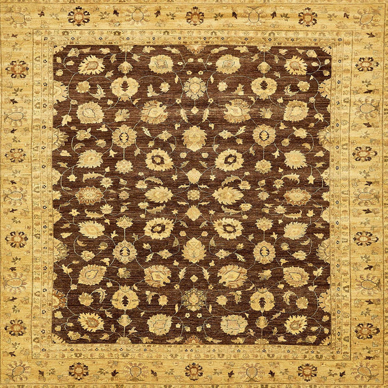 Tapis abstrait moderne 460, Carré 8 pi