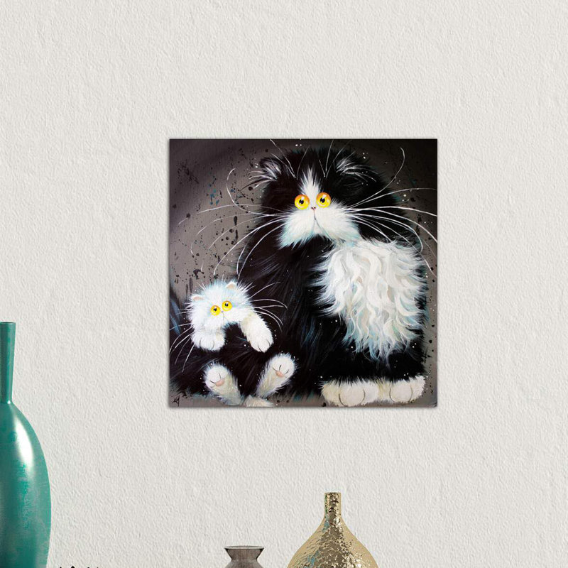 « queue of two montages » par spacefrog designs-reproduction d’art, H 26 po x l 26 po x P 1,5 po, Toile tendue