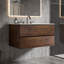 Meuble-lavabo simple 30 po avec trop-plein en céramique avec trop-plein Derrance, pré-assemblé-2025746527-2075475024