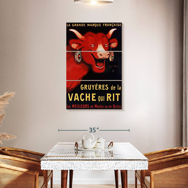 Ketti La Vache Qui Rit, 45" H x 28" W
