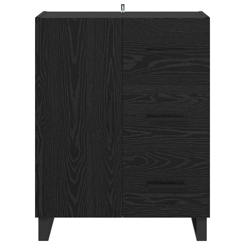Sideboard Accent Chest, Black Oak
