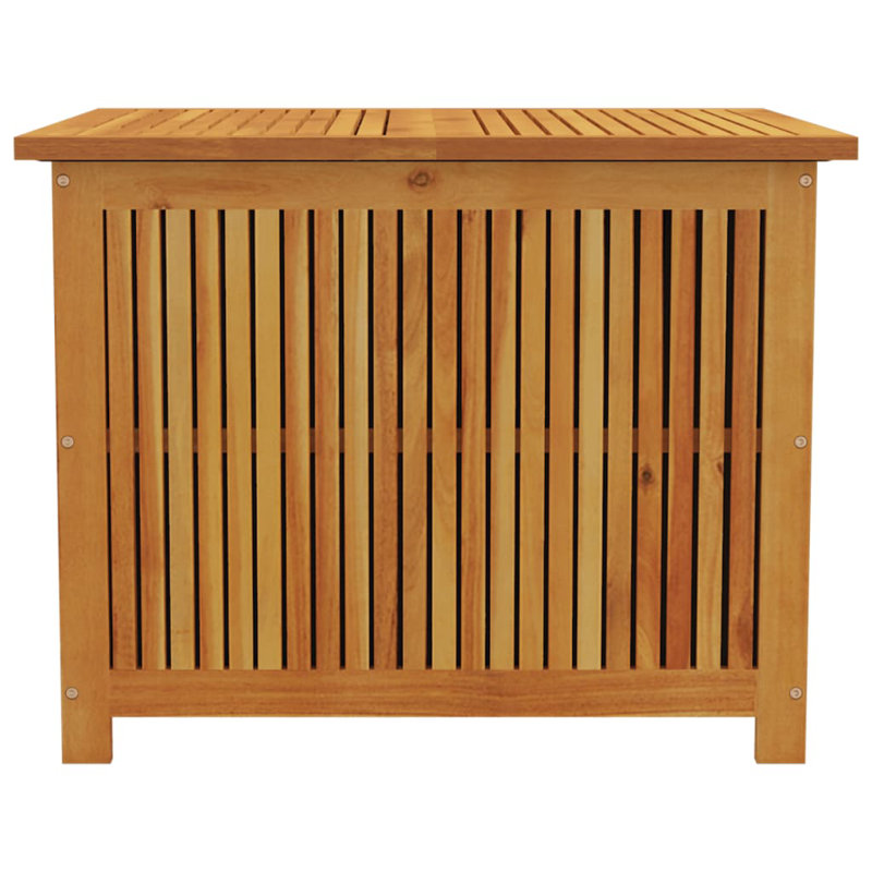 Acacia Solid Wood Deck Box in Brown