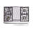 ILVE Nostalgie II Series Noblesse 40 inch Dual Fuel Range with 6 Sealed Burners, Griddle (Glass Door)-103962070-103962086