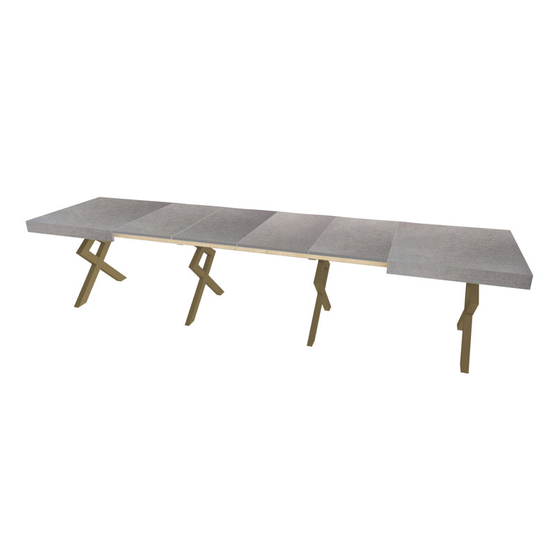 ETTORE Dining Table, Marble White, Graphite