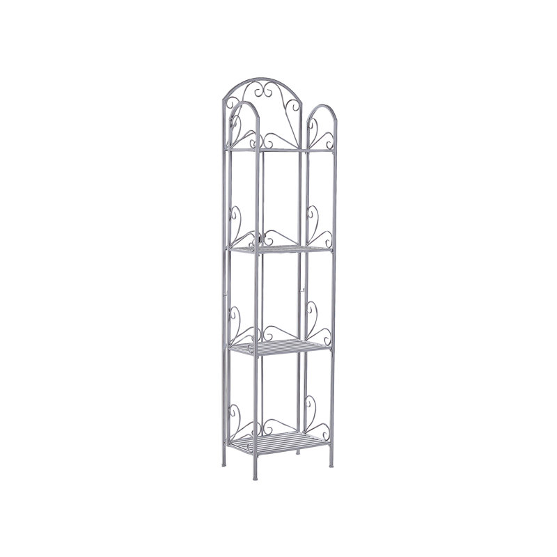 Freestanding Bathroom Shelves, Grey