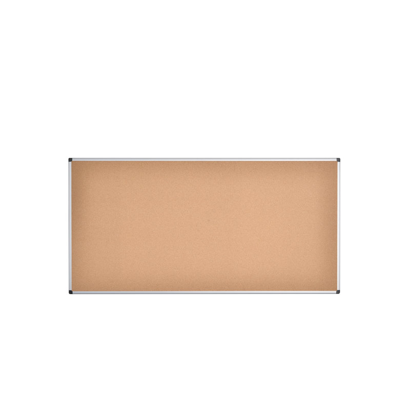 Wall Mounted Magnetic Bulletin Board, 90cm H x 180cm L x 1.5cm D