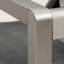 Chaise longue d'extérieur réglable en aluminium