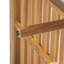 Méridienne d'extérieur moderne avec structure en bois massif et coussins confortables en polyester (à l'exception de la table)