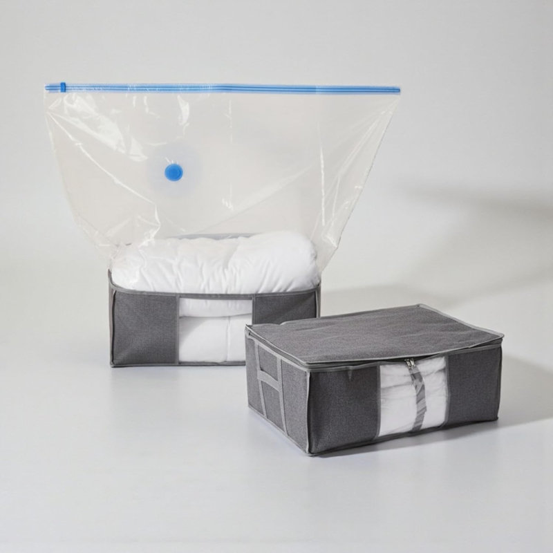 Brayden Studio Cardboard, Polyethylene (PE), Polyethylene Terephthalate (PET) Storage Bag