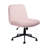 Jettine Adjustable Swiveling Floor Game Chair in Pink