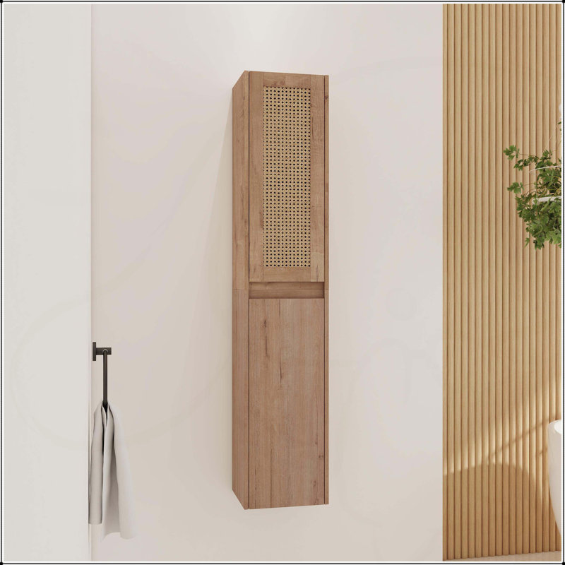 Versatile Bathroom Side Cabinet with Advanced Features for Space Optimization