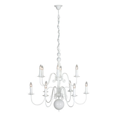 Aubervilliers 12 - Light Candle Chandelier