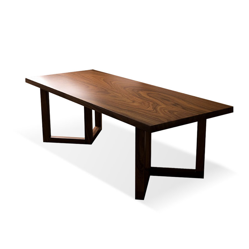 Table de salle à manger rectangulaire, H 29,53 po x L 70,87 po x l 31,5 po