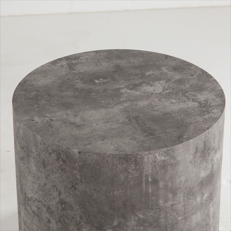 Ensemble de tables de bout Block, Marron clair, H 15 po x l 18,89 po x P 18,89 po