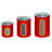 Metal Canister - Set of 3-551433586