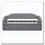 Lit de jour simple rembourré avec couchette escamotable et ports de chargement USB-1506636716