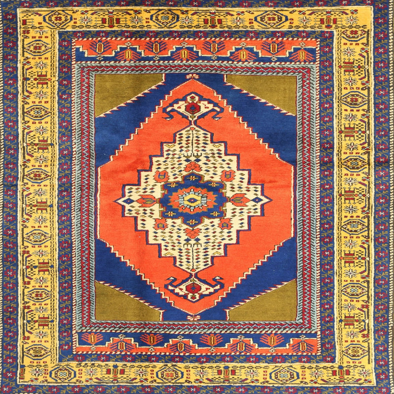 Southwestern Indoor Rug, Square 7'