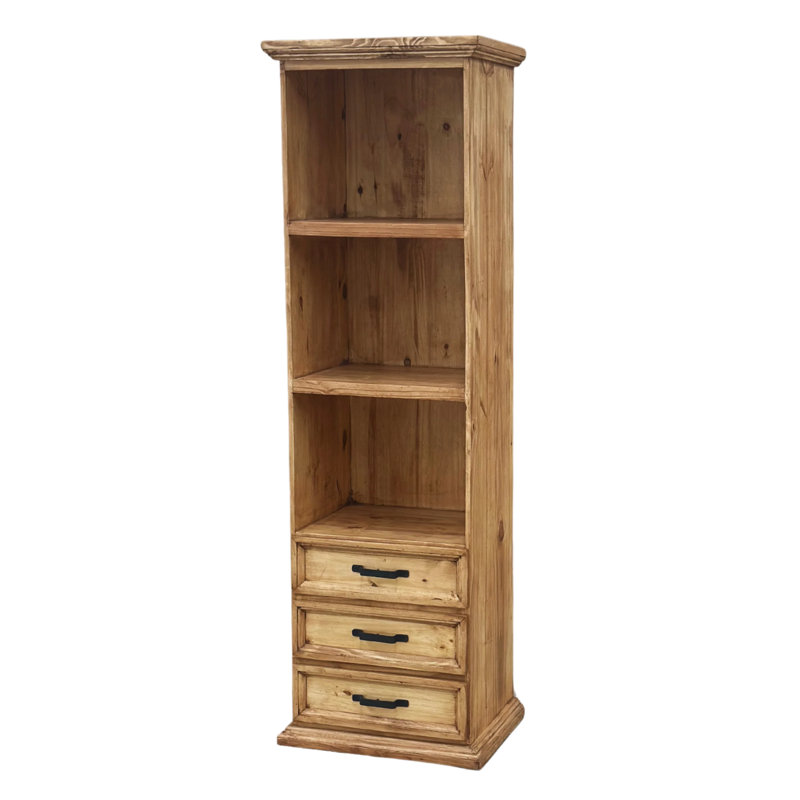 Bibliothèque standard en bois H 71 po x l 22 po Dirkje