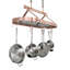 Handcrafted Oval Ceiling Hanging Pot Rack