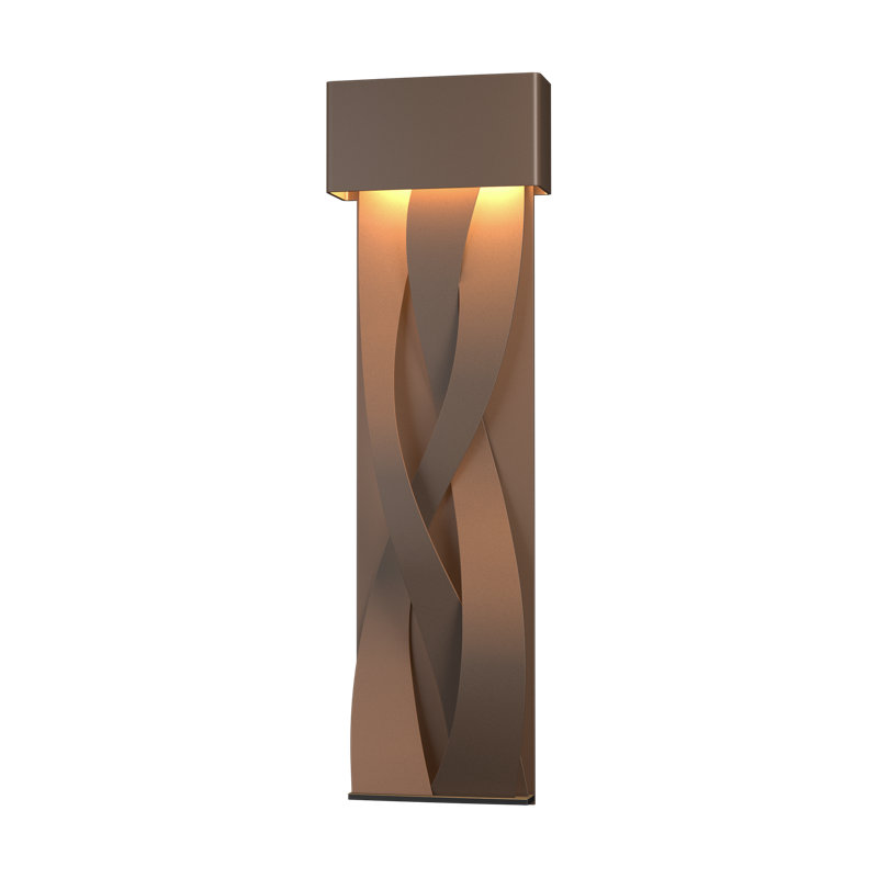Tress Outdoor Flush Mount, 31.8" H x 9.5" W x 3.7" D, Coastal Bronze