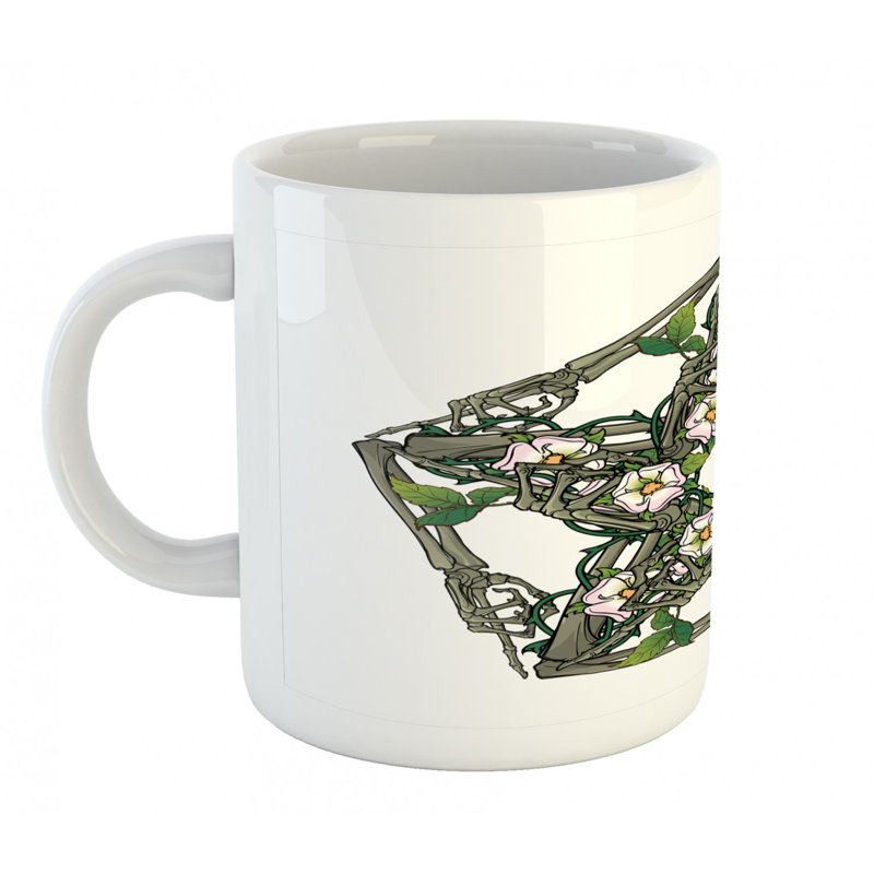 Grande tasse à café pentacle